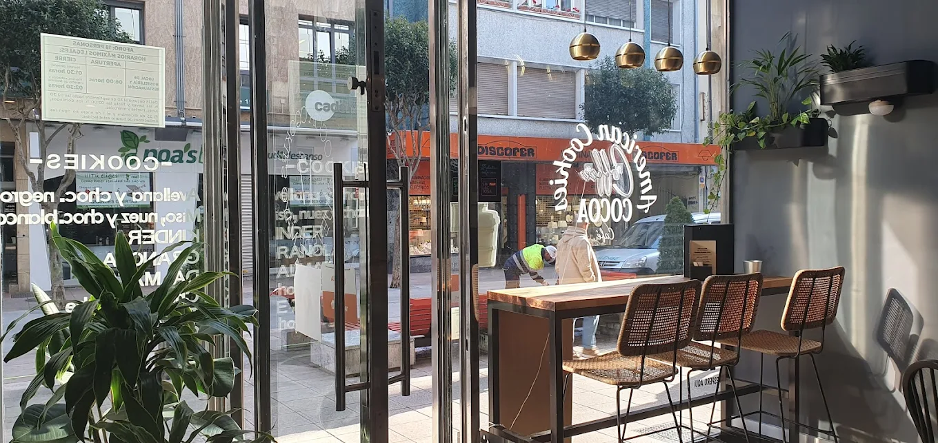 Interior de Cocoa Cookies Cafe